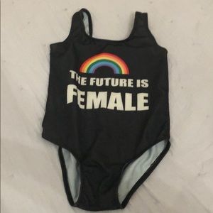 Bathing suit the future is female